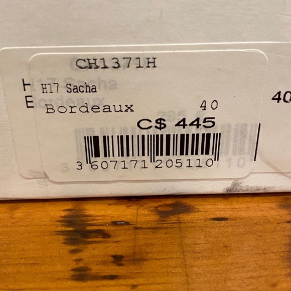 Sandro ‘Sacha’ Leather Bordeaux Boot Sz40 - Picture 8 of 8